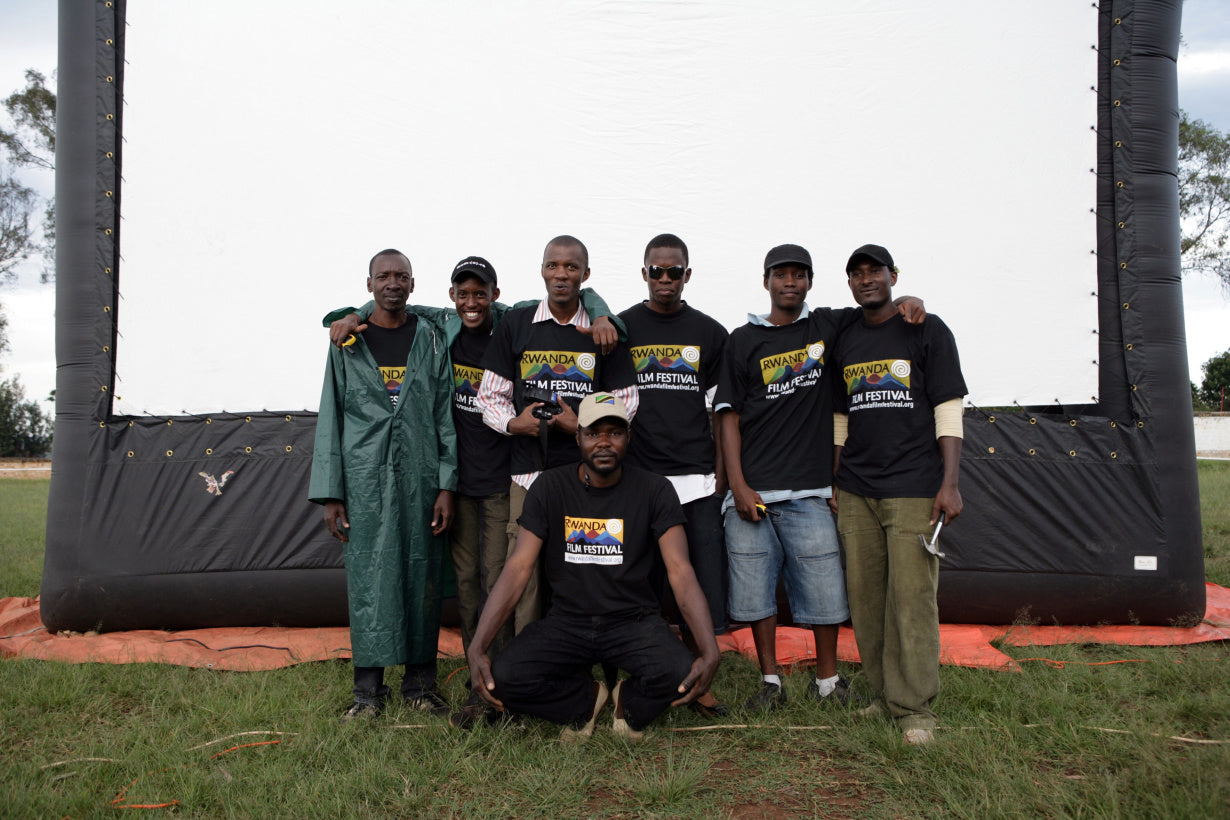 Open Air Cinema Brings Outdoor Movies to the Hills of Rwanda