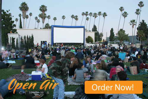 Open Air Cinema's Outdoor Video Technology
