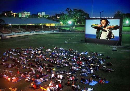 Outdoor Movie Systems for Military Use