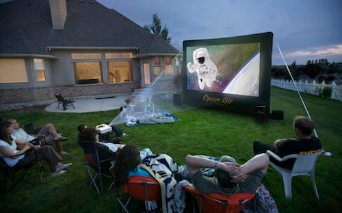 Connect Your Outdoor Movie System to Your Satellite or Cable TV