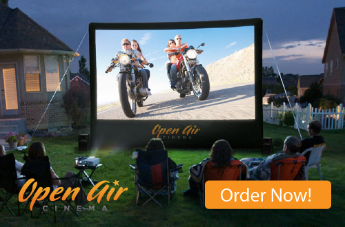 An Outdoor Movie System For Valentine's Day