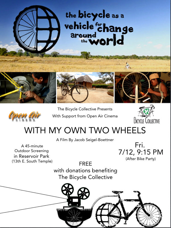 The Bicycle As A Vehicle For Change Presented With Outdoor Theater