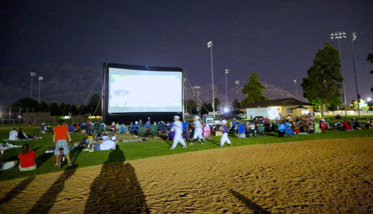 inflatable movie screen