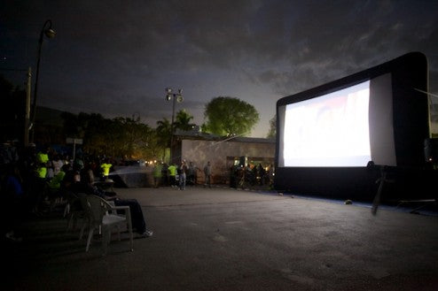 Haiti Outdoor Movies