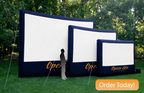 Open Air Cinema's Home Outdoor Movie System Lineup