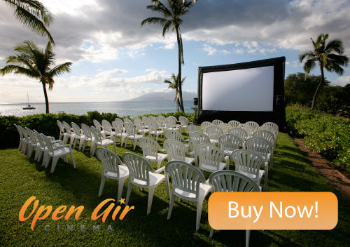 Outdoor Movie Featured Product: Open Air Cinema Cinebox Pro 16' Outdoor Movie System