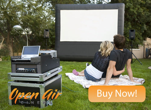 Outdoor Movie Featured Product: Cinebox Pro 9' HD Outdoor Movie System