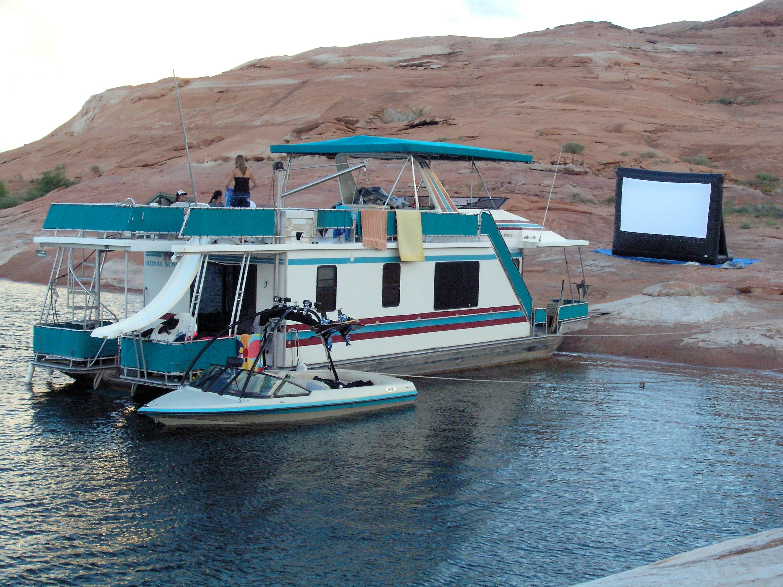 Watching Movies in the comfort of your vessel