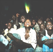 Open Air Cinema in Azzel, Niger