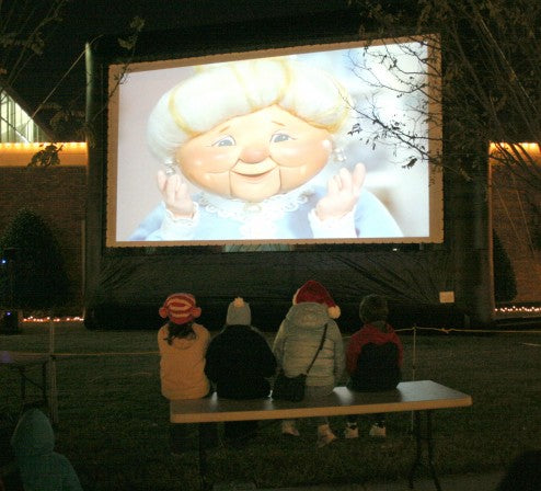 Outdoor Movie in Allen, Texas