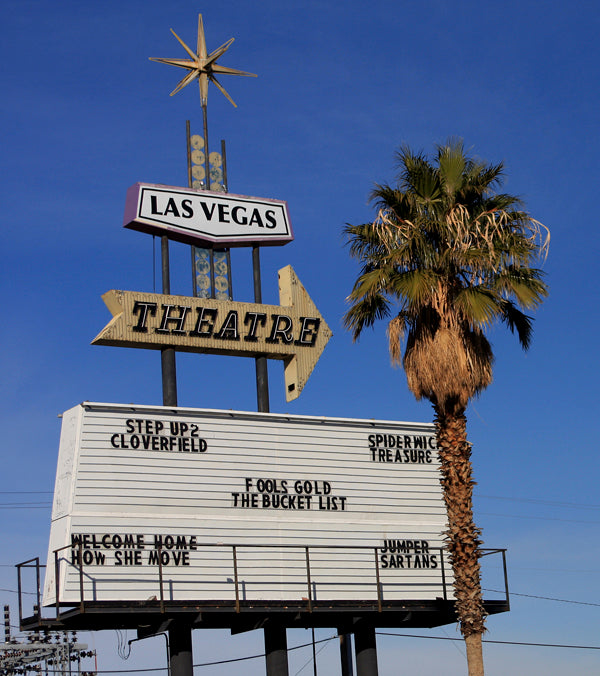 Outdoor Movies at the Las Vegas Drive-In, Nevada