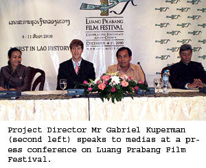 Open Air Cinema at the Luang Prabang Film Festival