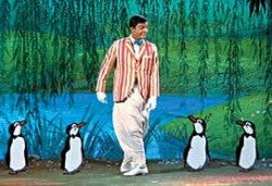 Bert (Dick Van Dyke) in Mary Poppins