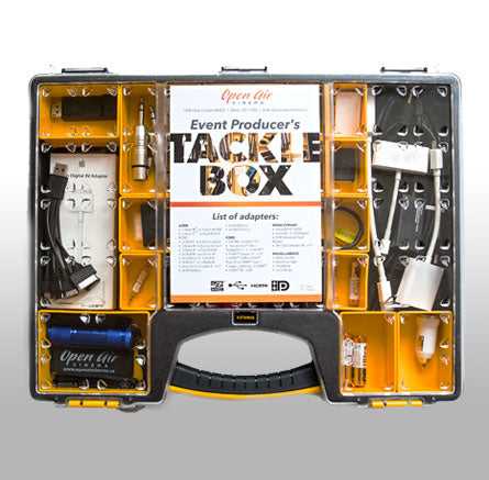 You can use these video adapters from our Tackle Box to connect to almost any device