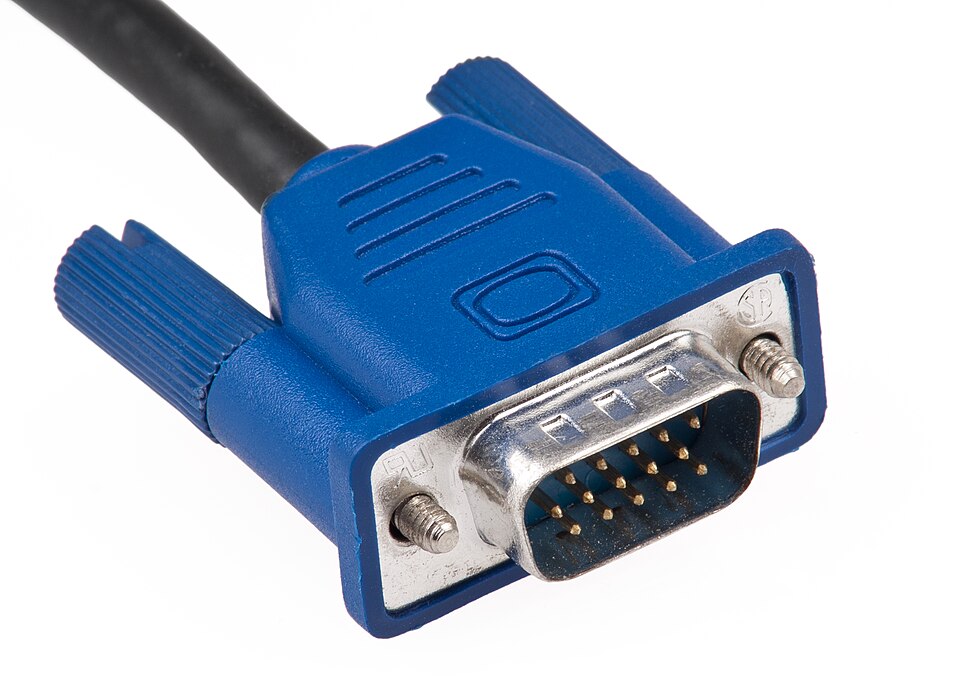 VGA DE-15 HD-15 connector