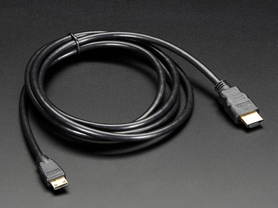 Mini HDMI to HDMI cable