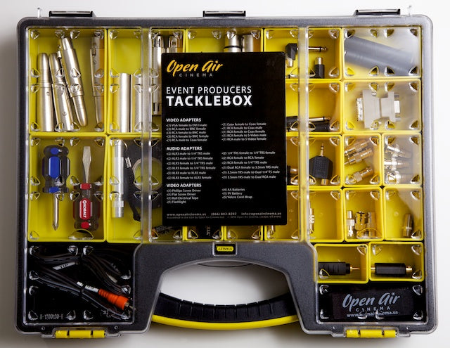 The Outdoor Movie Event Producer's Tackle Box