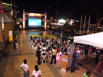 Outdoor Movies Shine in Kuching, Malaysia