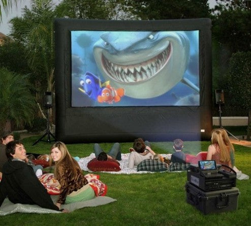 Open Air Cinema Cinebox Pro 12' outdoor movie system