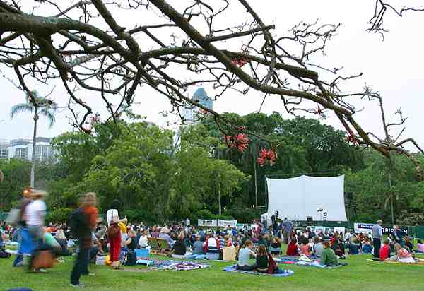 Outdoor Movies at the Starlight Cinema in Brisbane, Australia