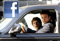 Scene in the "The Social Network" movie