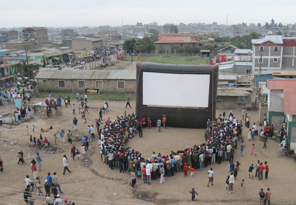 Nairobi, Kenya: Open Air Screenings of Togetherness Supreme in Kibera Slums