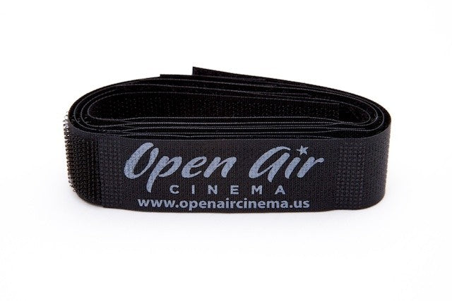 Open Air Cinema's Recloseable Velcro Ties: An Outdoor Movie System Essentail