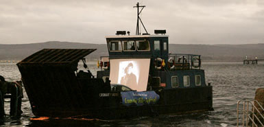 Outdoor Movies in Cromarty, Scotland
