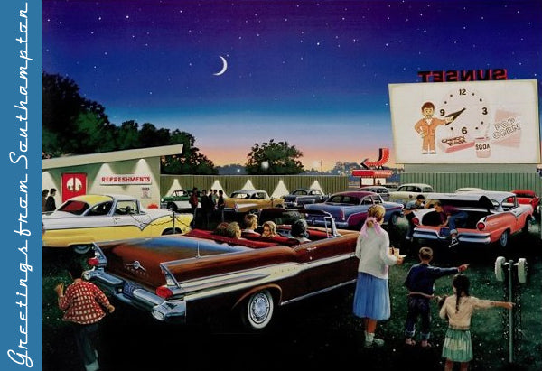 Drive-In Movies in the Hamptons, New York