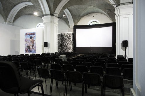 Open Air Cinema Outdoor Movie System at the biggest contemporary art museum