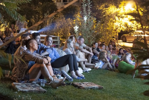 Kyiv Audience at the square