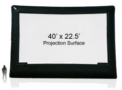 Open Air Cinema 40' Outdoor Movie System