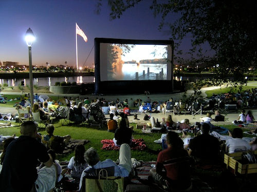 Outdoor Movie Idea: Movies in the Park