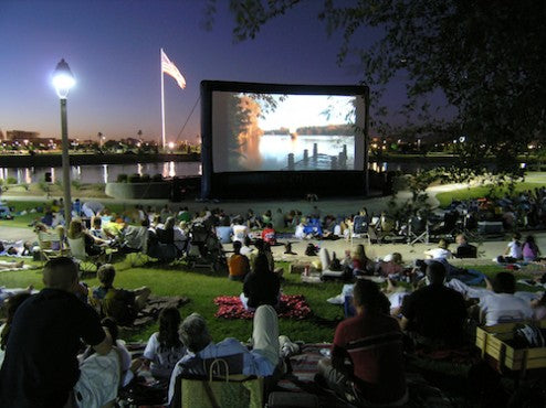 Open Air Cinema 40' Elite Screen
