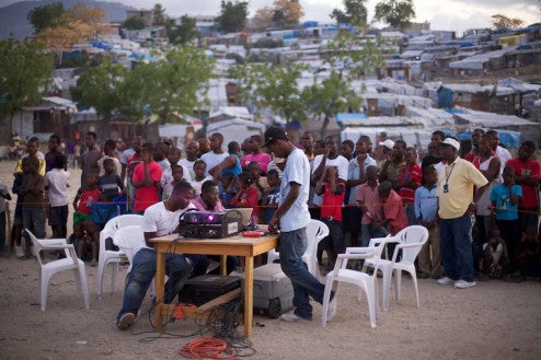 Haiti Outdoor Movies