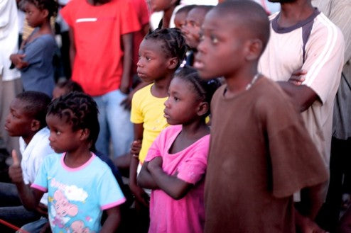 outdoor movies haiti