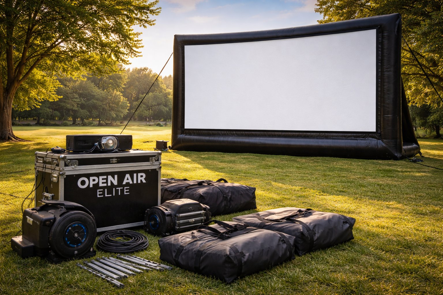 Innovative Changes on Open Air Cinema's Inflatable Elite Screens