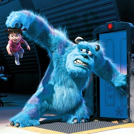 Sulley in Monsters, Inc.