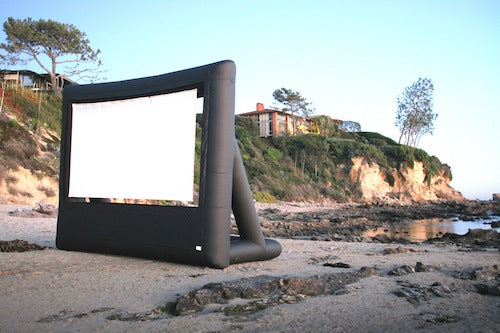 Outdoor Movie Event Idea: Beachside Cinema