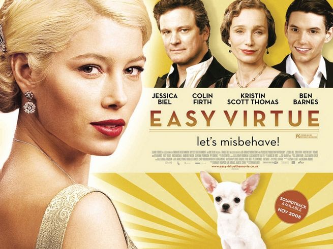 Easy virtue movie poster