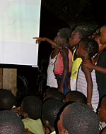 Outdoor Movies Through UNICEF's Mobile Open Air Cinema in Santa Catarina, Sao Tome and Principe