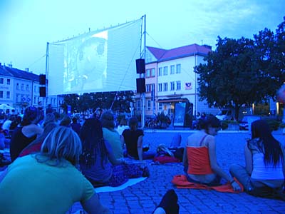 Outdoor Movies in Prague, Czech Republic