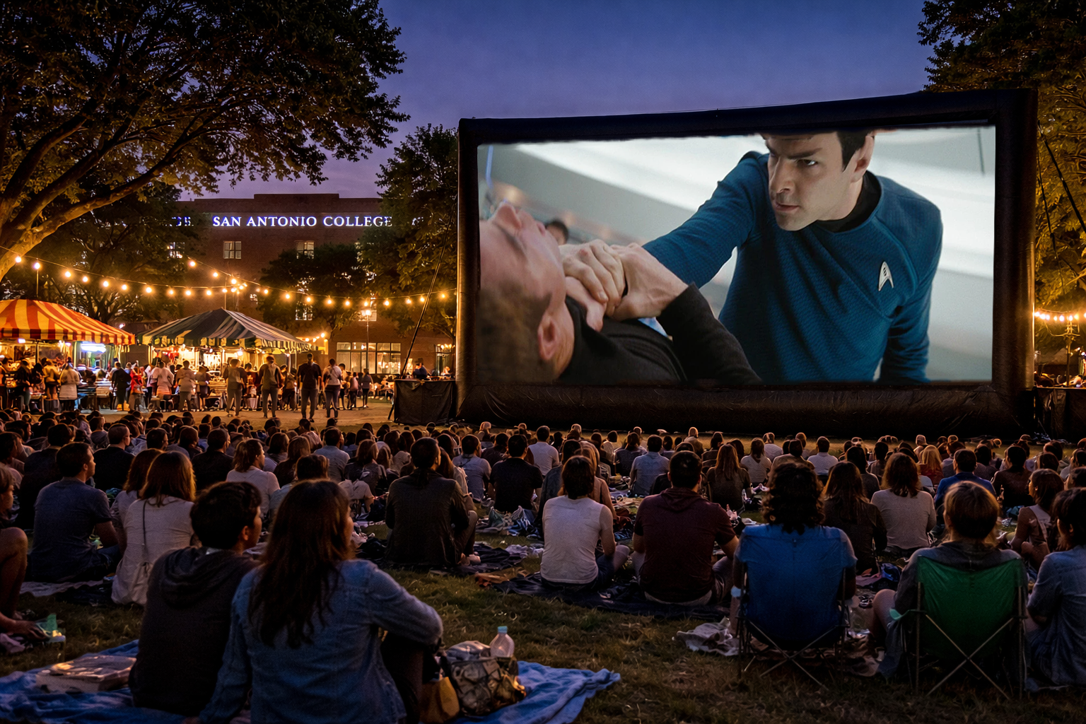 San Antonio, Texas: Outdoor Movie Series Starts with Star Trek