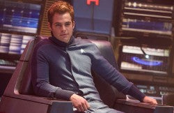 A scene from the 2009 Star Trek film