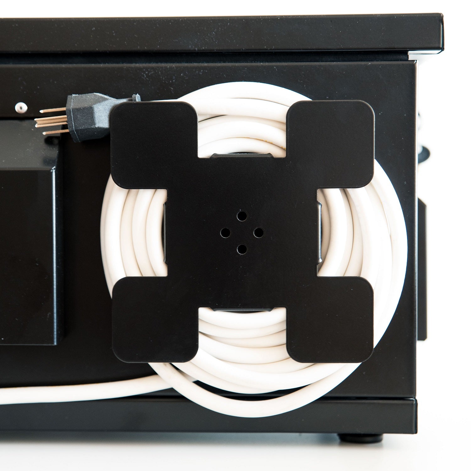 Open Air Cinema outdoor projector enclosure, side view