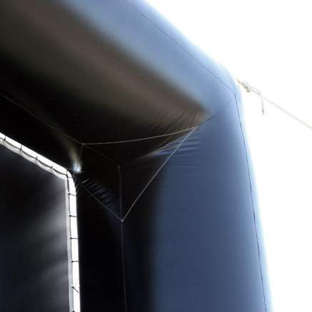 Open Air Cinema Elite 40' inflatable movie screen, front view