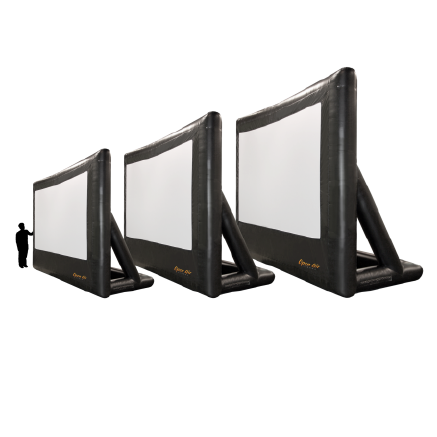 Open Air Cinema Pro 20' inflatable outdoor movie screen