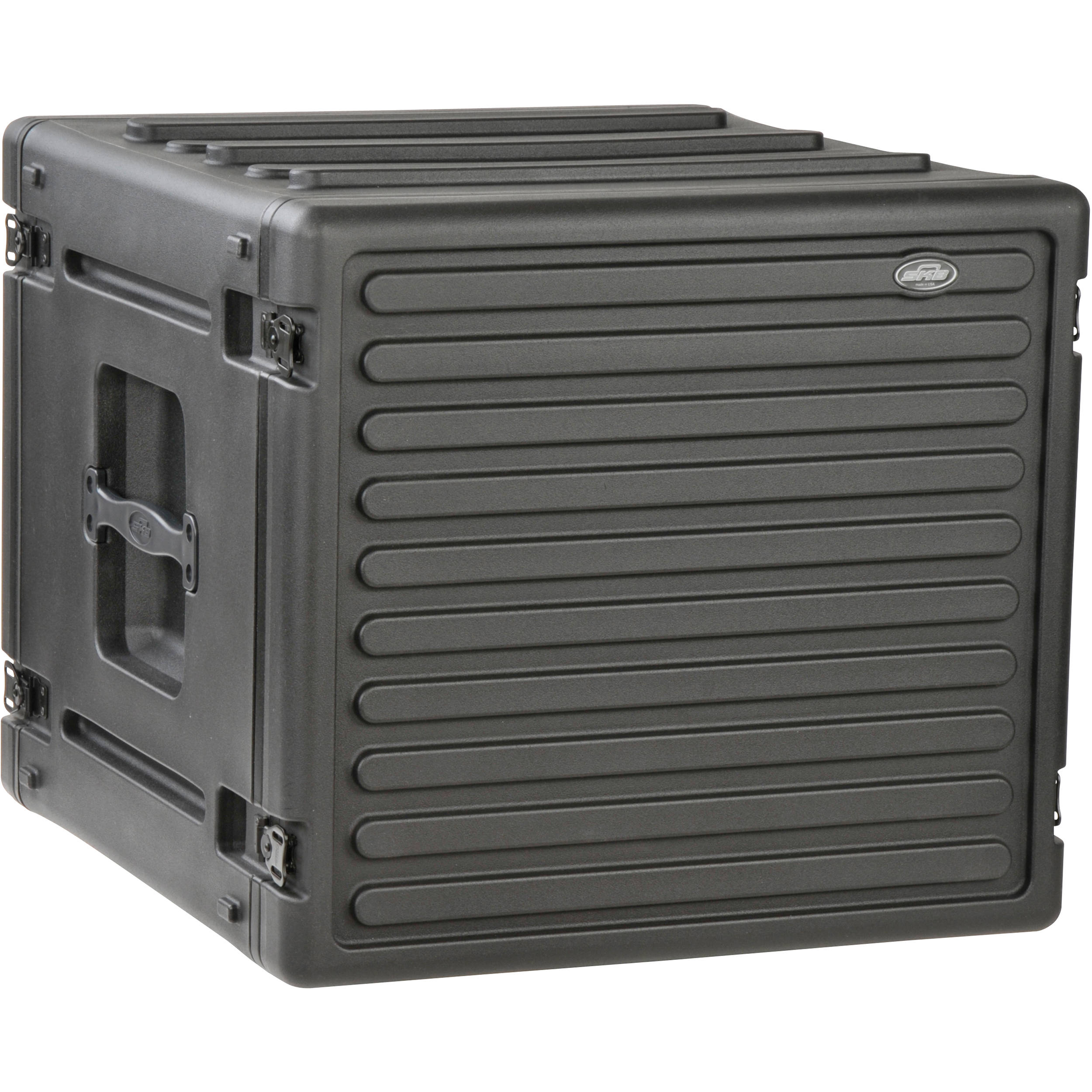 Roto-molded equipment rack included with the CineBox Pro 16' system